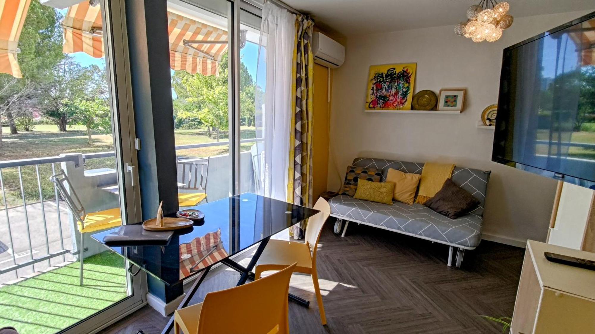 Studio Soleil Et Verdure - Montpellier Celleneuve Екстер'єр фото